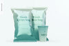 Glossy Sleek Chips Bags Mockup With Soda Cup Psd