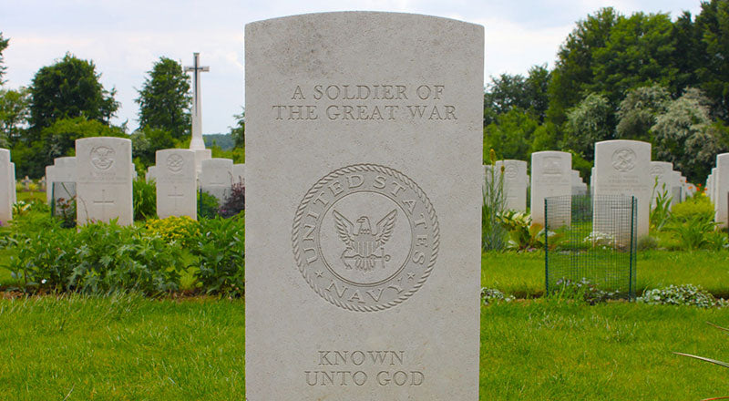 Gravestone Lettering Mockup Psd