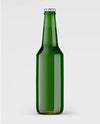 Green Beer Bottle – 4 Psd Mockups