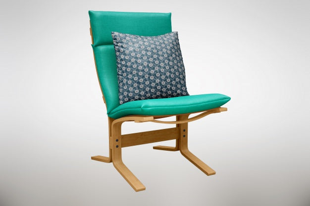 Green Chair Mock Up Psd