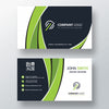Green Corporate Card Mockup Psd