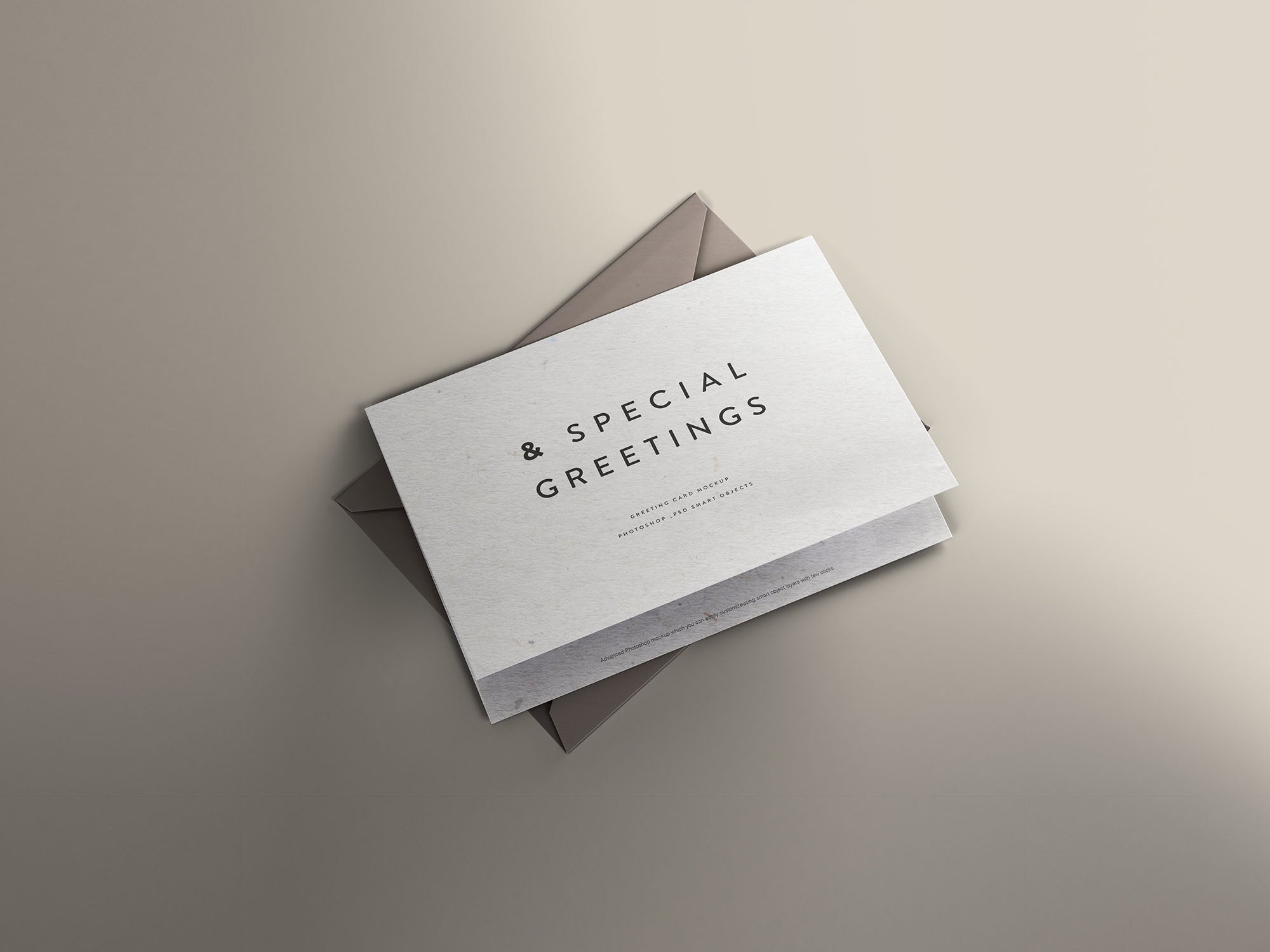 Greeting Card Mockup