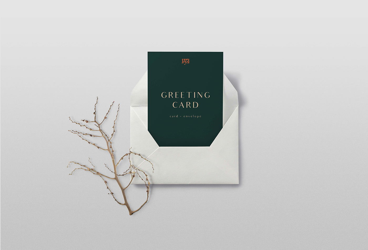 Greeting Card Mockup