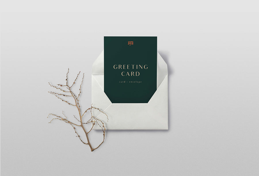 Greeting Card Mockup