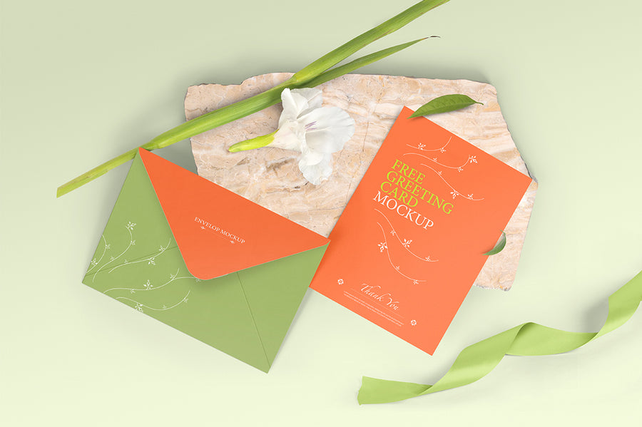 Greeting Card Mockup