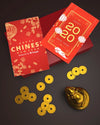 Greeting Cards On Table For Chinese New Year Psd