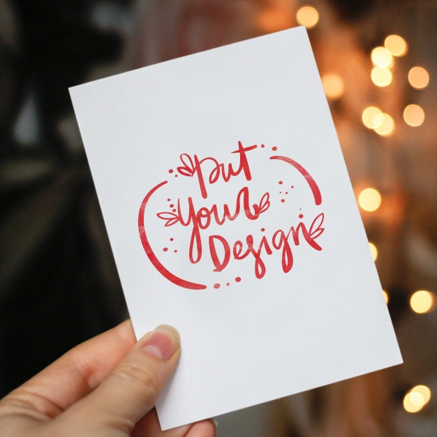 Greeting Cards Template Design Psd