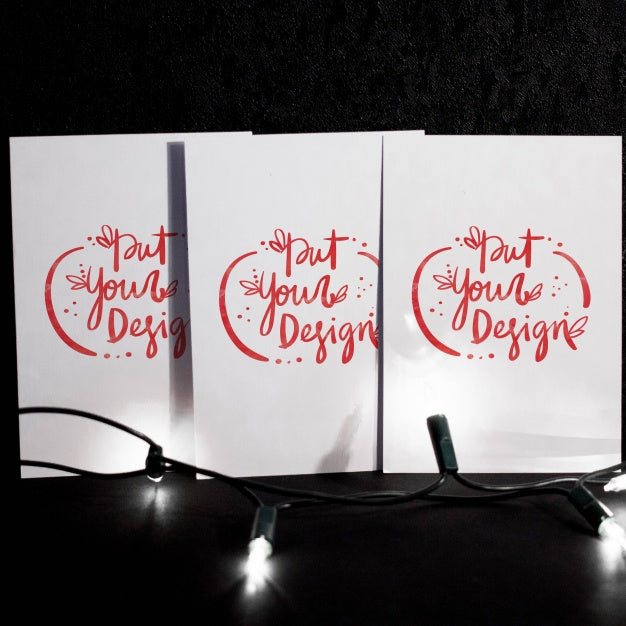 Greeting Cards Template Design Psd