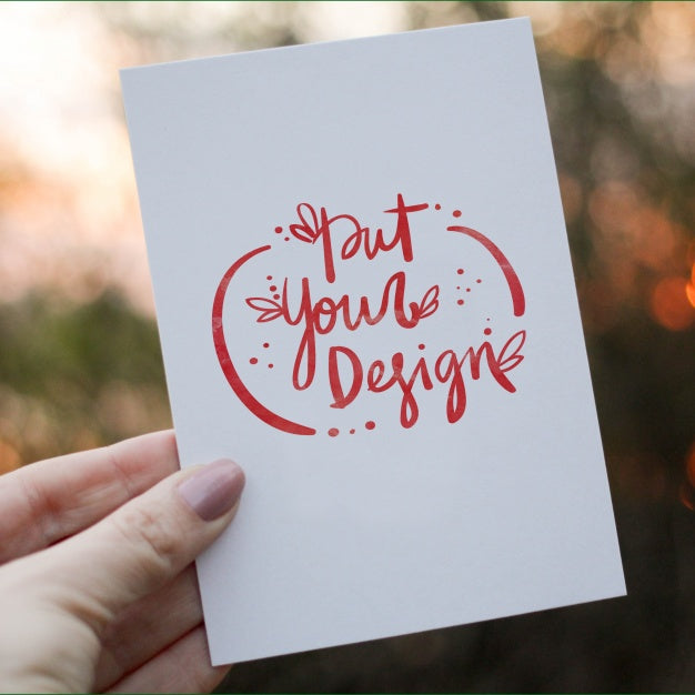 Greeting Cards Template Design Psd