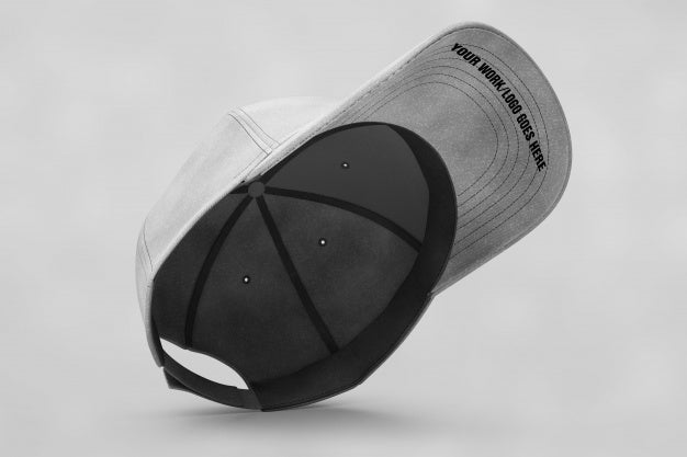 Grey Cap Mock Up Psd