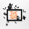 Halloween Day With Trick Or Treat Message Psd