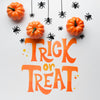 Halloween Day With Trick Or Treat Message Psd