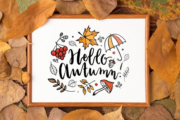 Halloween Frame Mockup Psd