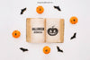 Halloween Mockup With Book Decoration Psd