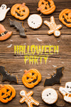 Halloween Party Trick Or Treat Sweets Psd