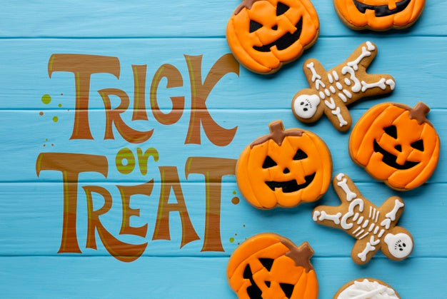 Halloween Trick Or Treat Sweets Psd