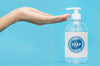 Hand Getting Liquid Soap From Bottle Psd