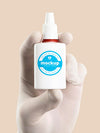 Hand Holding A Disinfectant Mock-Up Psd