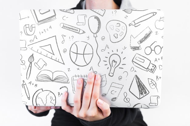 Hand Holding Paper Mockup Psd