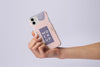 Hand Holding Smartphone With Mock-Up Phone Case Psd