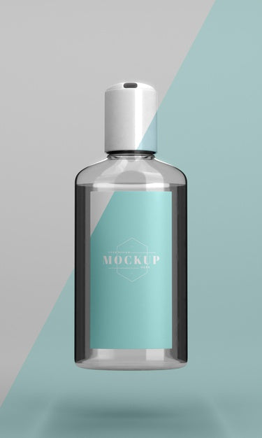 Hand Sanitizer Mock-Up Bottle Psd