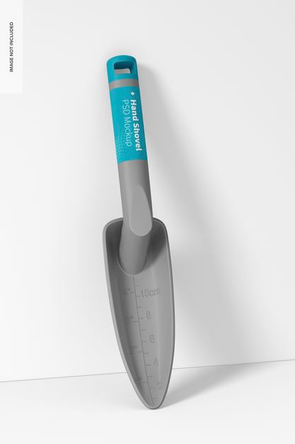 Hand Shovel Mockup Psd