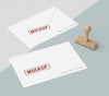 Hand Stamp With Handle Mock-Up Psd