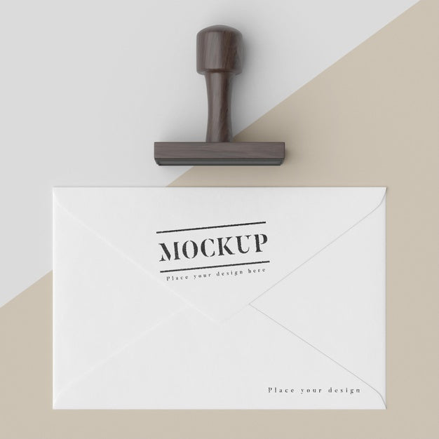 Rubber Stamp Mockup — Medialoot