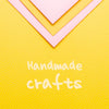 Handmade Crafts Message On Cardboard Psd