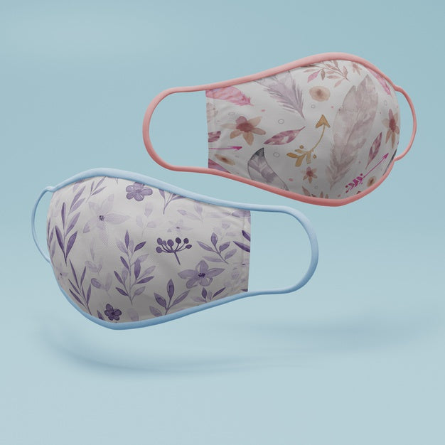 Handmade Face Mask With Mock-Up Psd