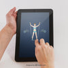 Hands Holding Tablet With Sports App Psd