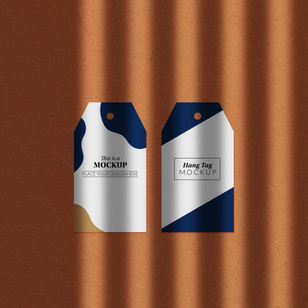 Hang Tag Mock-Up Psd