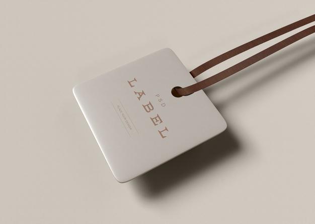 Hanging Tag Mockup Psd