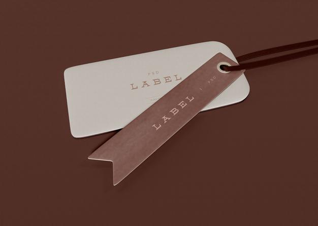 Hanging Tag Mockup Psd