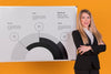 Happy Business Woman Woman Concept Mock-Up Psd