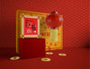 Happy Chinese New Year Illustration Psd