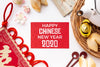 Happy Chinese New Year Mock-Up Psd