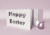 Happy Easter Card Mockup Psd