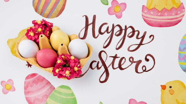 Happy Easter Day Psd