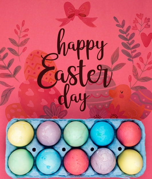 Happy Easter Day Psd