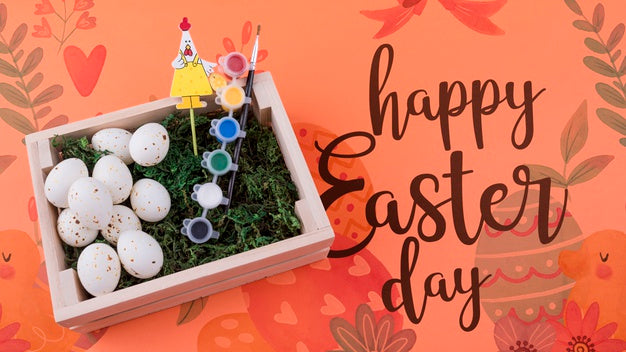 Happy Easter Day Psd