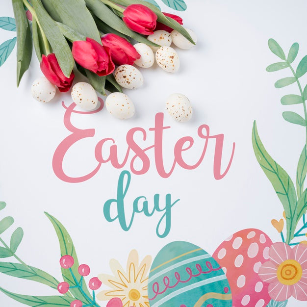 Happy Easter Day Psd