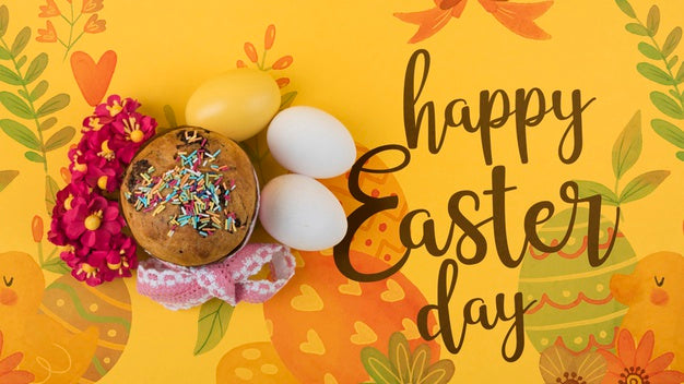 Happy Easter Day Psd