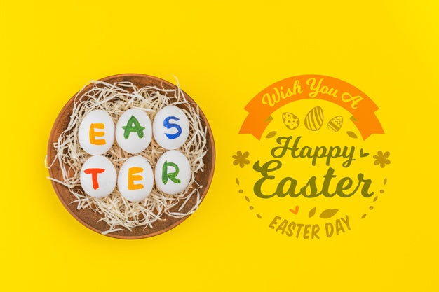 Happy Easter Day Psd