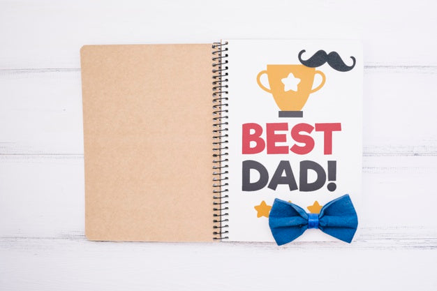 Happy Father'S Day Concept Mock-Up Psd