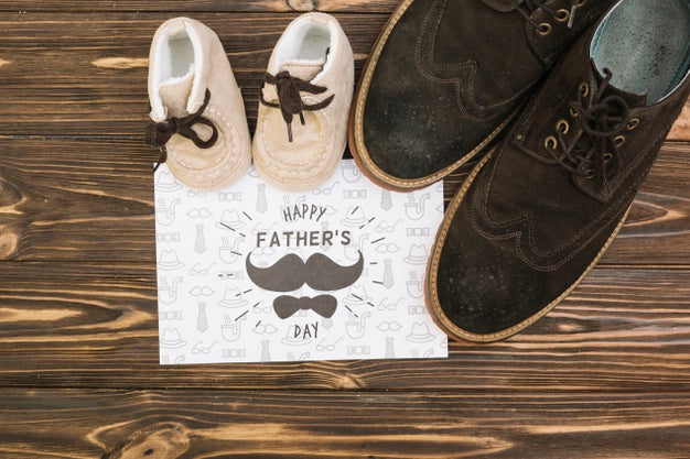 Happy Father'S Day Concept Mock-Up Psd