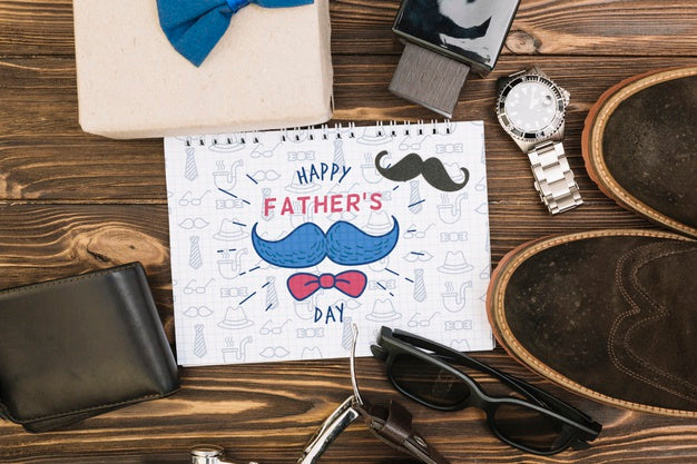 Happy Father'S Day Concept Mock-Up Psd