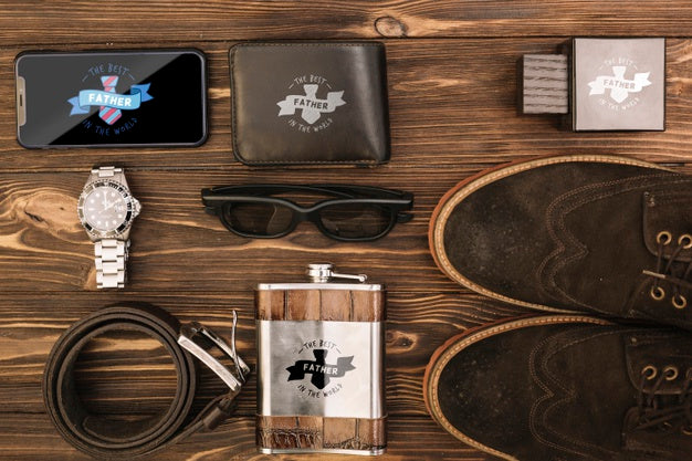 Happy Father'S Day Concept Mock-Up Psd