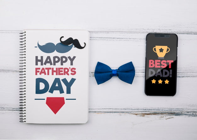 Happy Father'S Day Concept Mock-Up Psd
