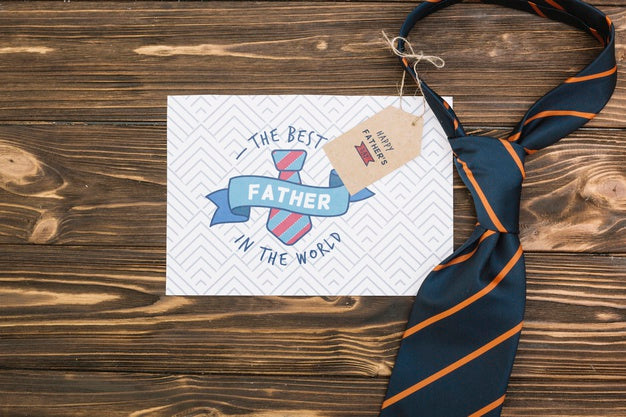 Happy Father'S Day Concept Mock-Up Psd